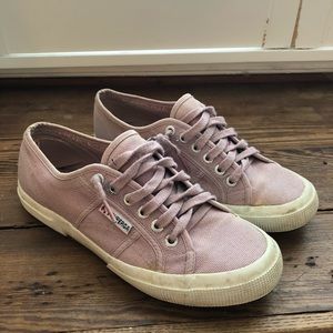 Pink/lavender Superga cotu classics
